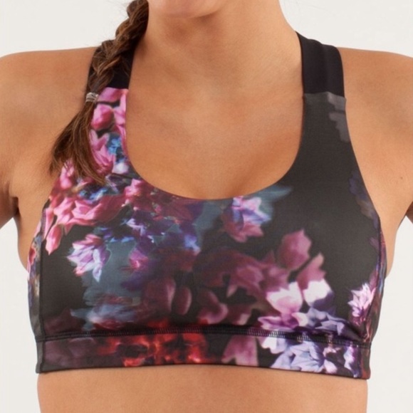lululemon athletica Other - Lululemon All Sport Crossback Sports Bra Floral